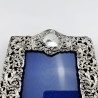 Impressive Late Victorian Sterling Silver Photo Frame