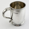 Good Gauge Edwardian Sterling Silver Child’s Christening Mug (1904)