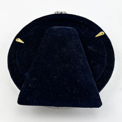 Round Chester Sterling Silver Edwardian Photo Frame