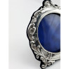 Charming Buckle Style Edwardian Sterling Silver Photo Frame