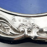 Charming Buckle Style Edwardian Sterling Silver Photo Frame