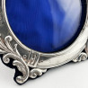 Charming Buckle Style Edwardian Sterling Silver Photo Frame