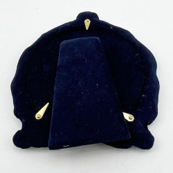 Charming Buckle Style Edwardian Sterling Silver Photo Frame