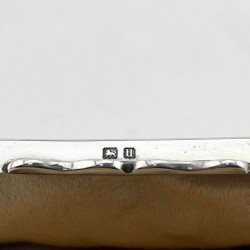 Smart Antique Sterling Silver Rectangular Jewellery or Trinket Box