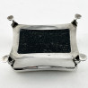 Smart Antique Sterling Silver Rectangular Jewellery or Trinket Box