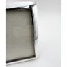 Stylish Plain Antique Sterling Silver Photo Frame