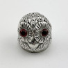 Beautiful Victorian Sterling Silver Owl Pepper Pot