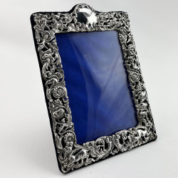 Victorian William Comyns Sterling Silver Photo Frame (1894)
