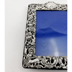 Victorian William Comyns Sterling Silver Photo Frame