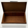 Plain Sterling Silver Cigarette or Trinket Box