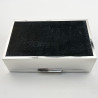 Plain Sterling Silver Cigarette or Trinket Box