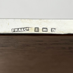 Smart Plain Sterling Silver Photo Frame with Cut Corners