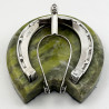 Novelty Sampson Mordan & Co Sterling Silver Horseshoe Paper Clip (1923)