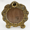 Gilt Victorian Sterling Silver Photo Frame