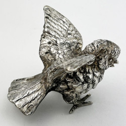 Charming Cast Berthold Muller Sterling Silver Bird (1912)