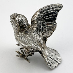 Charming Cast Berthold Muller Sterling Silver Bird (1912)