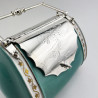 Rare and Unusual Spode Porcelain and Silver Plated Biscuit Box