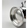 Unusual Edwardian Silver Plated Three Handle Loving Cup