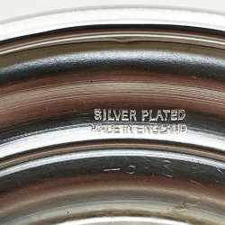 Unusual Edwardian Silver Plated Three Handle Loving Cup