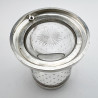 Victorian Glass and Silver Plated Mug