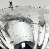 Elegant Victorian Silver Plated Swing Handle Sugar Basket