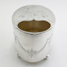 Unusual Silver Plated Hard Metal Victorian Spoon Warmer
