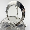 Unusual Equestrian Victorian Silver Plated Desk Inkstand