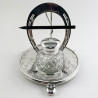 Unusual Equestrian Victorian Silver Plated Desk Inkstand (c.1895)