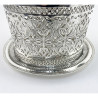 Oval Victorian Silver Plated Biscuit or Trinket Box
