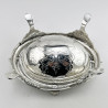 Victorian Silver Plated Revolving Lidded Butter or Preserve Dish