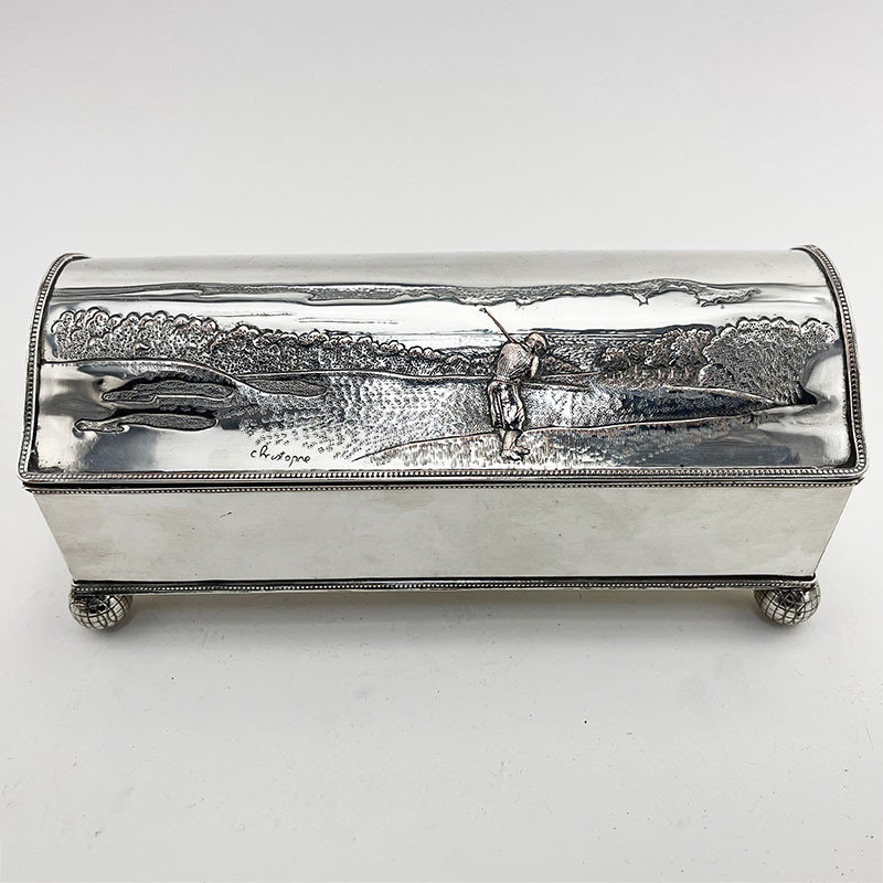 Rare and Unusual Golf Motif Ink Stand (c.1960)