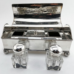 Rare and Unusual Golf Motif Ink Stand