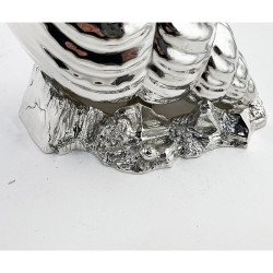 Victorian Silver Plated Conch Shell Spoon Warmer