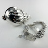Victorian Silver Plated Conch Shell Spoon Warmer