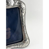 Victorian Sterling Silver Photo Frame Embossed with Reynolds Angels