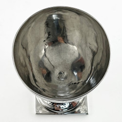 Georgian Sterling Silver Goblet with Vase Shaped Body