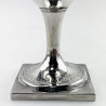 Georgian Sterling Silver Goblet with Vase Shaped Body