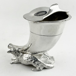Rare Collectible Victorian Silver Plated Spoon Warmer (c.1895)