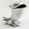 Rare Collectible Victorian Silver Plated Spoon Warmer (c.1895)