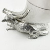 Rare Collectible Victorian Silver Plated Spoon Warmer