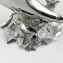 Rare Collectible Victorian Silver Plated Spoon Warmer