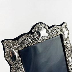 Large Henry Matthews Sterling Silver Photo Frame