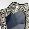Decorative William Comyns Victorian Sterling Silver Photo Frame