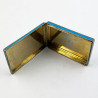 Continental Sterling Silver and Enamel Card or Cheroot Case