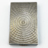Continental Sterling Silver and Enamel Card or Cheroot Case