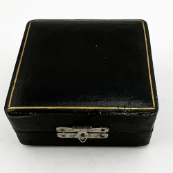 Set of Six Boxed Silver Plated Napkin Rings