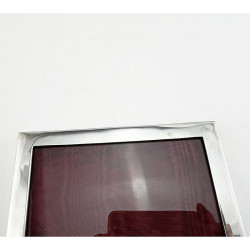 Sterling Silver Rectangular Photo Frame with Plain Border