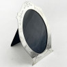 Unusual Shape Sterling Silver Photo Frame (1913)