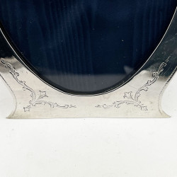 Unusual Shape Sterling Silver Photo Frame