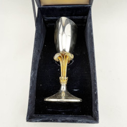 Franklin Mint Sterling Silver Goblet for the Royal Wedding of The Prince of Wales to Lady Diana Spencer